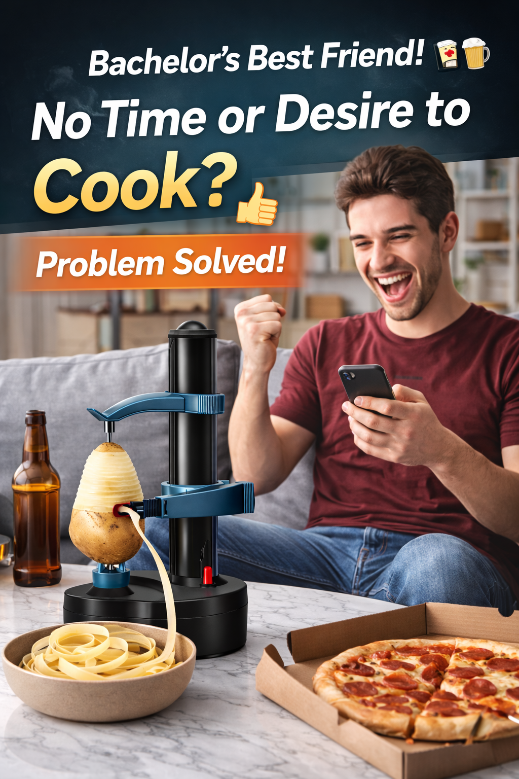 Automatic Electric Potato & Vegetable Peeler